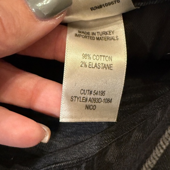 AGOLDE Nico High-Rise Skinny Jeans in Cassette Denim Wash 31182 - Picture 14 of 16